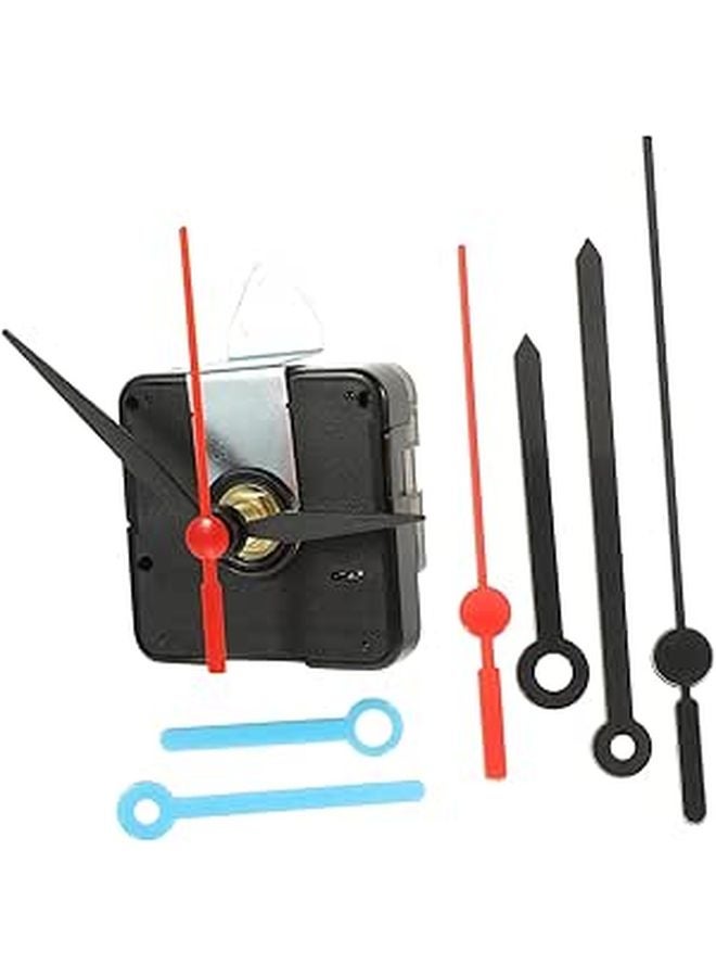 طقم آلية الساعة الصامتة التي تعمل بالبطارية DIY أيدي الساعة والأرقام لساعات الحائط - Image 1