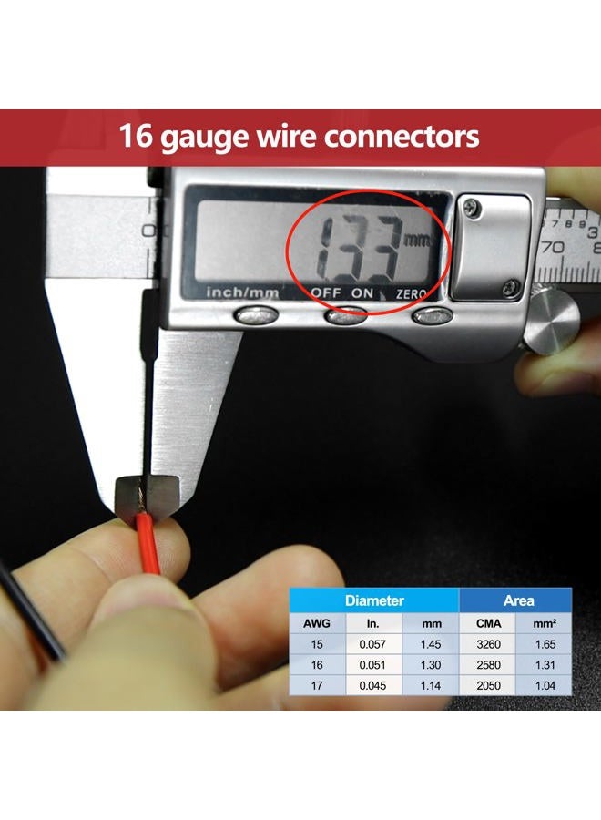 G 3 Pin Connector Waterproof Connector, Male and Female Way 16 AW Wire Suitable for car Truck, Boat and Other Wire Connection 5 kit - Image 2