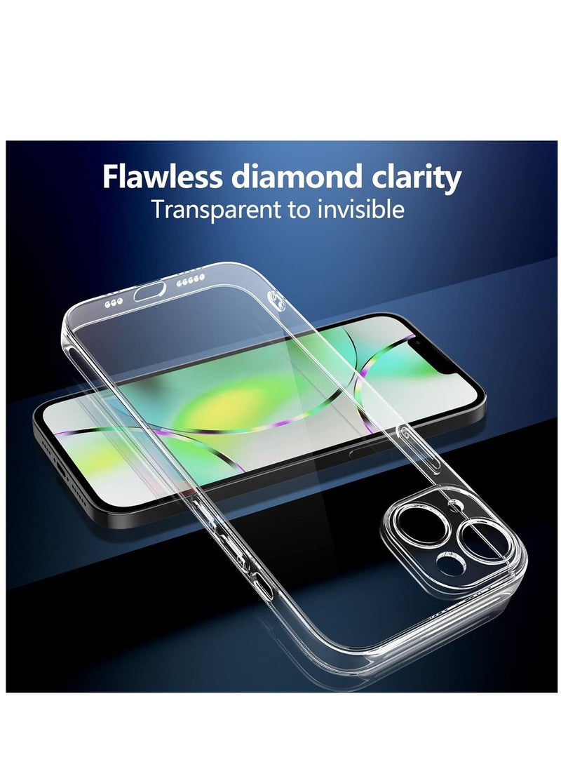 Raxoom Premium Clear Case Compatible with iPhone 14 Back Cover With Full Camera Lens Coverage, Anti-Yellowing & Slim Case - Image 2
