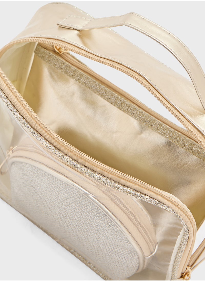 3 In 1 Metallic Clear Cosmetic Bag - pzsku/Z45B68CEF769A3BB7FEA7Z/45/_/1742374079/89b48a5b-aa02-4efe-ab8c-2e86f5d37b8e