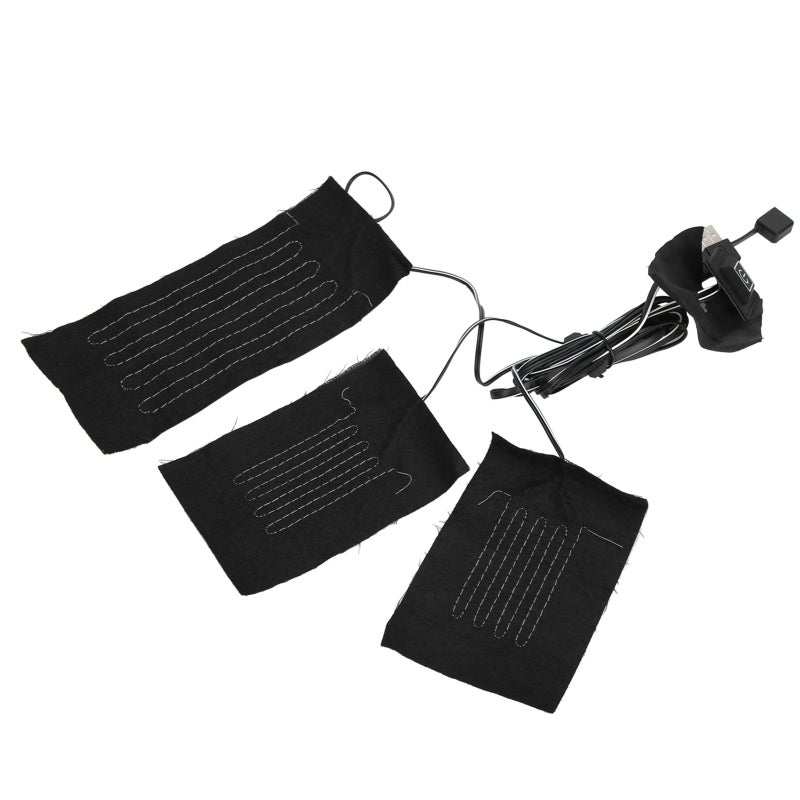 USB Heating Pad Soft Waterproof Fabric 1Pc Uniform Heating Portable Heating Pad - Washable Heating Cloth Electric Heating Pad for Outdoor Winter Camping - Image 4