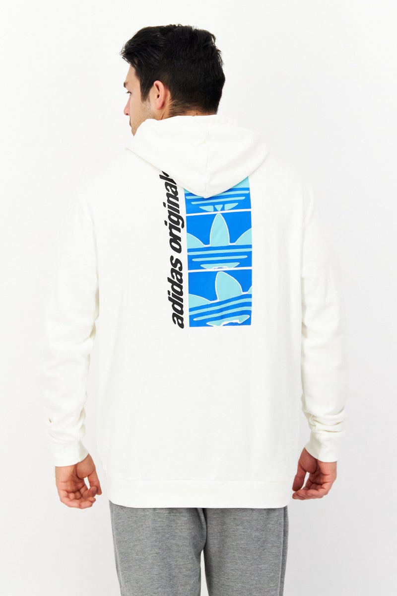 adidas Originals Men Sportswear Fit Outdoor Hoodie, Off White  - Image 3