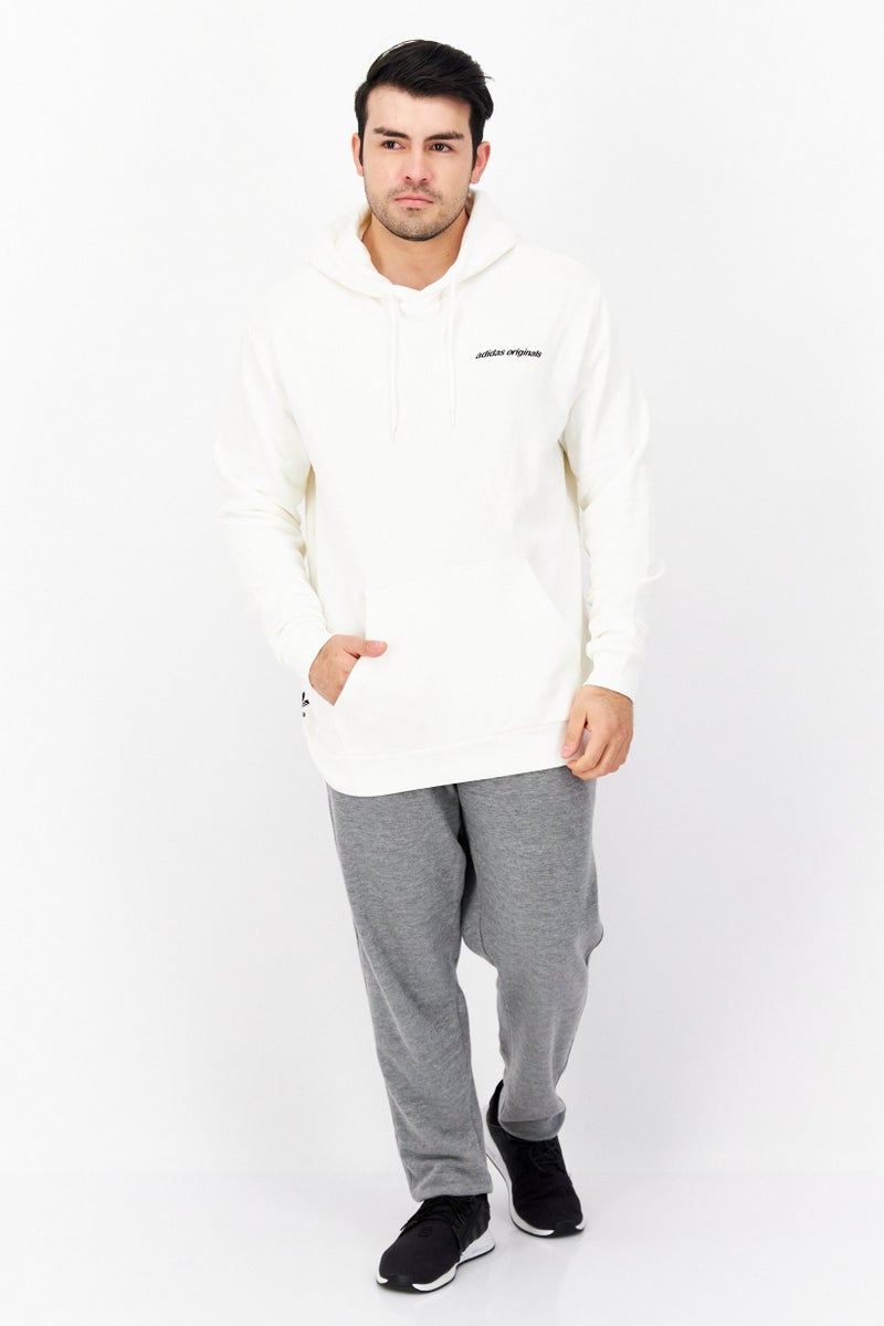 adidas Originals Men Sportswear Fit Outdoor Hoodie, Off White  - Image 4