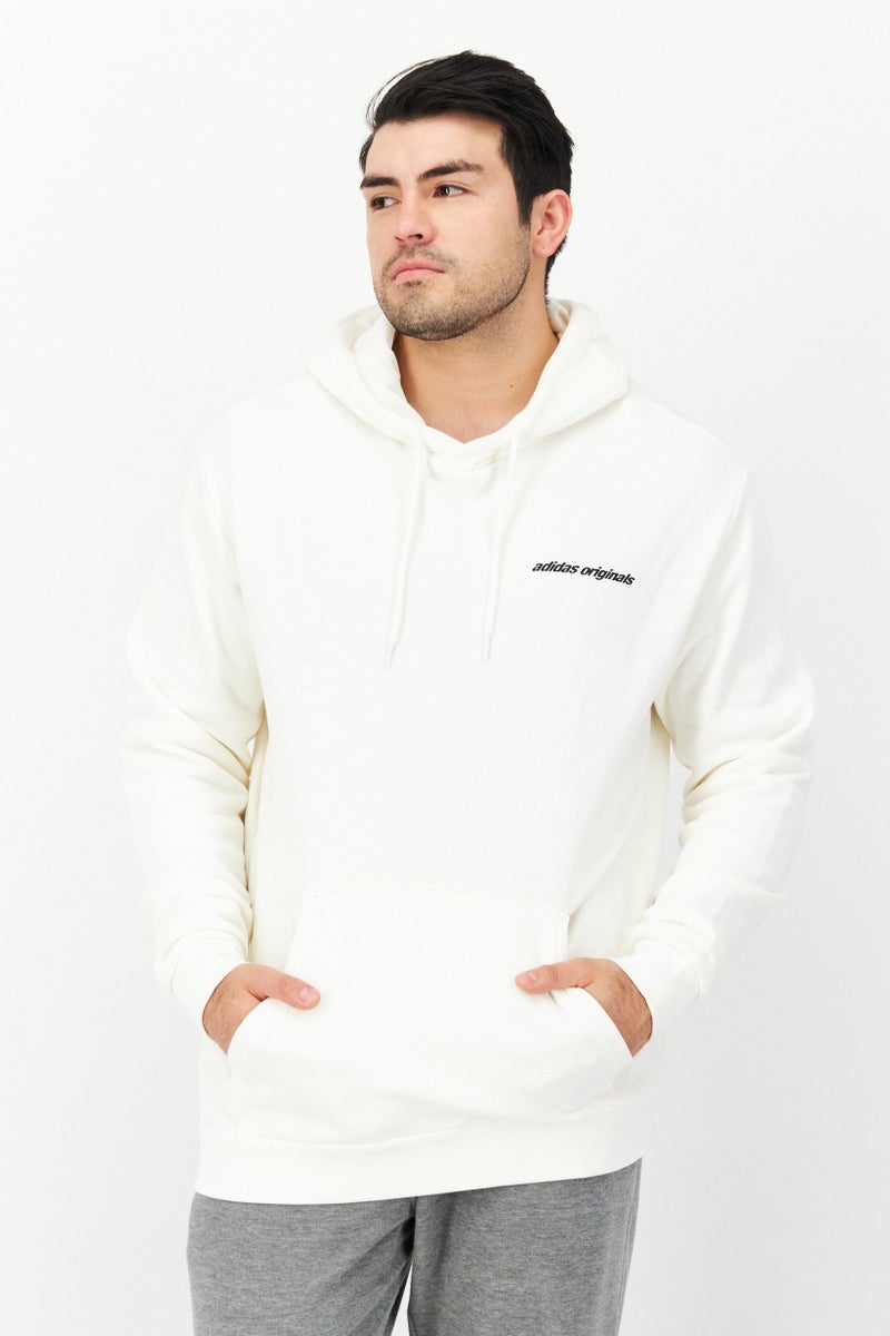 adidas Originals Men Sportswear Fit Outdoor Hoodie, Off White  - Image 1