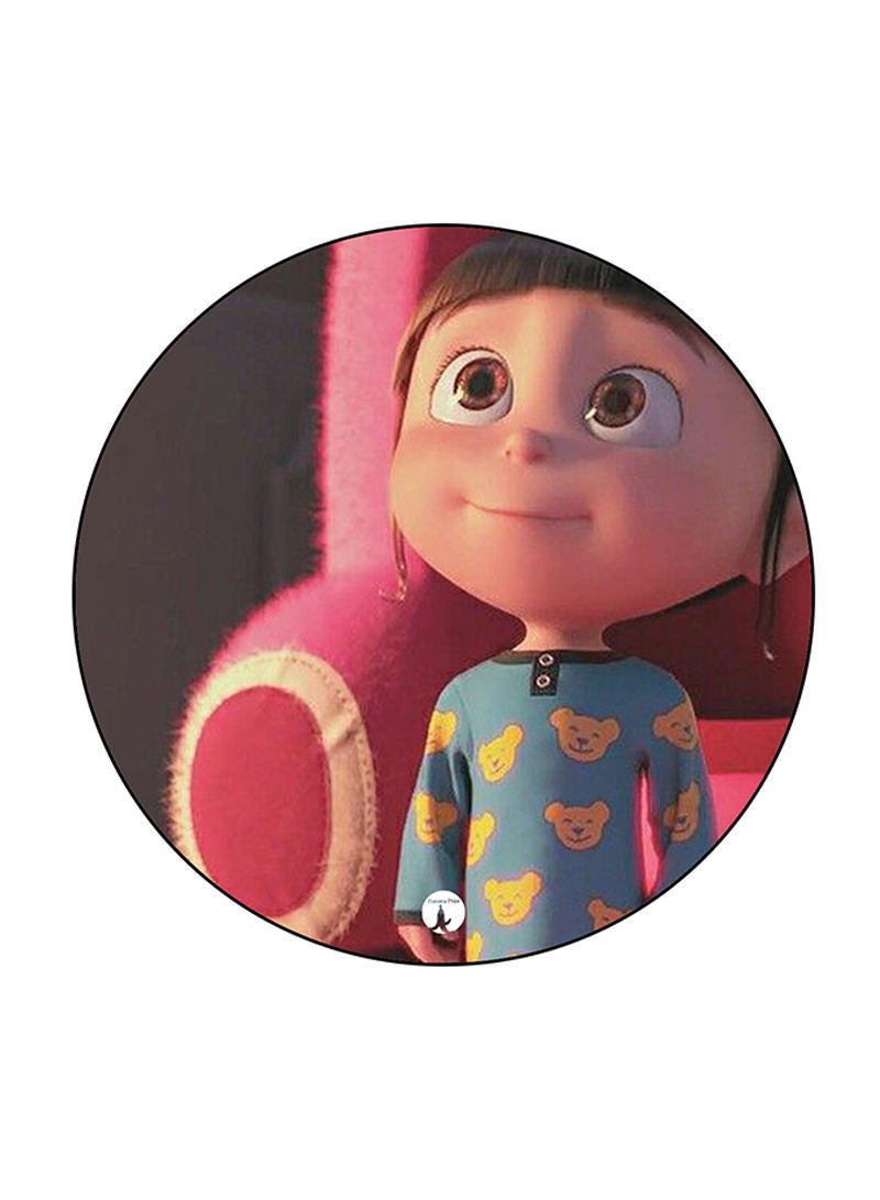 RKN Despicable Me Printed Round Pin Badge Multicolour - Image 1