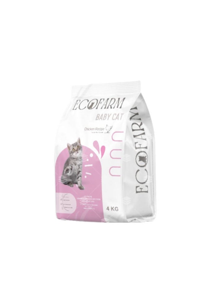 ECOFARM Cats Dry Food Chicken 4 kg 