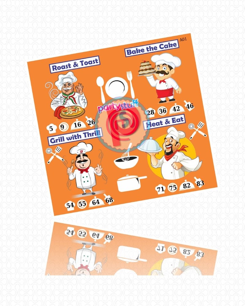 PartyStuff Tambola Housie - MasterChef kukuba (36 Piece) - Image 2