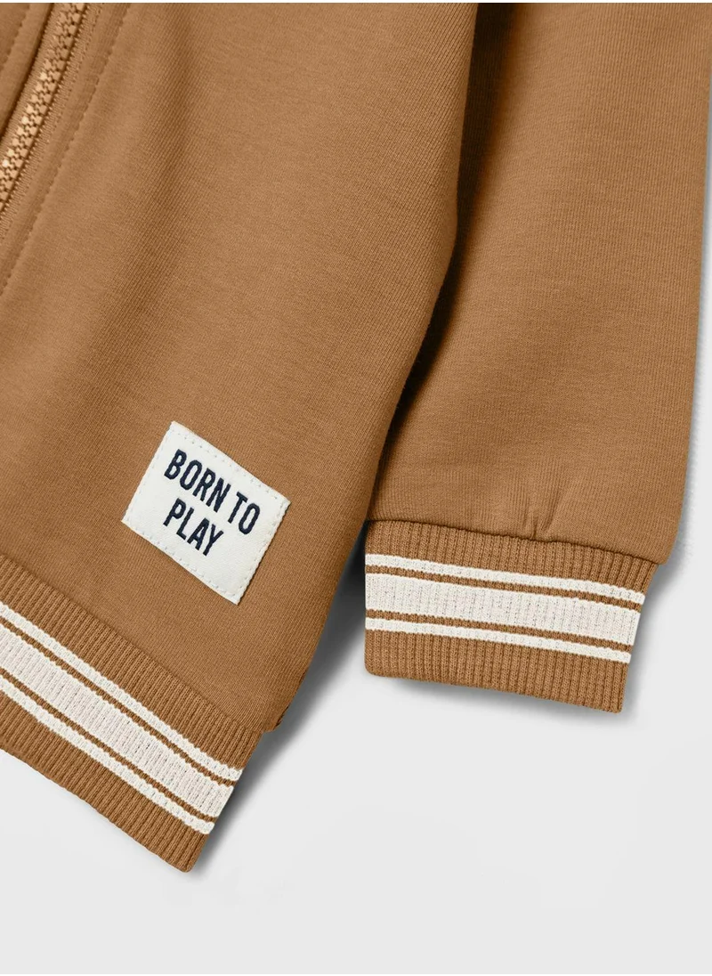 NAME IT Kids Zip Through  Sweatshirt