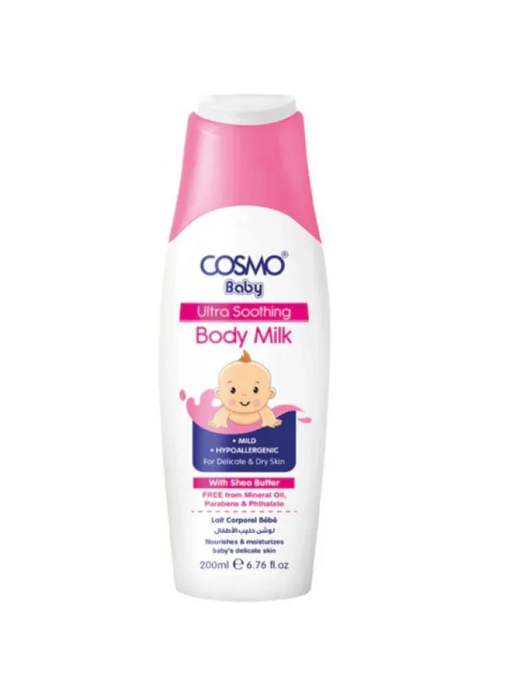 COSMO Ultra Soothing Baby Milk Lotion 200Ml 