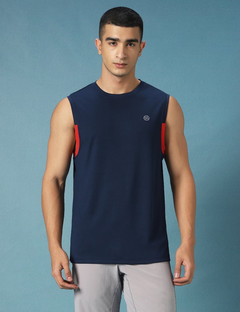 pump'd Sleeveless Tank Top for Gym - Tank Tops Sleeveless T-Shirt for Men Gym | Quick Dry | Sando Top - Image 5