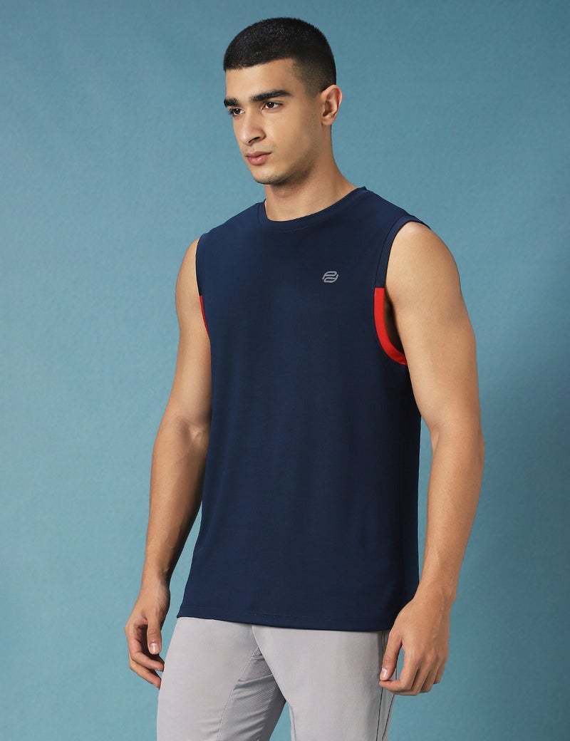 pump'd Sleeveless Tank Top for Gym - Tank Tops Sleeveless T-Shirt for Men Gym | Quick Dry | Sando Top - Image 4