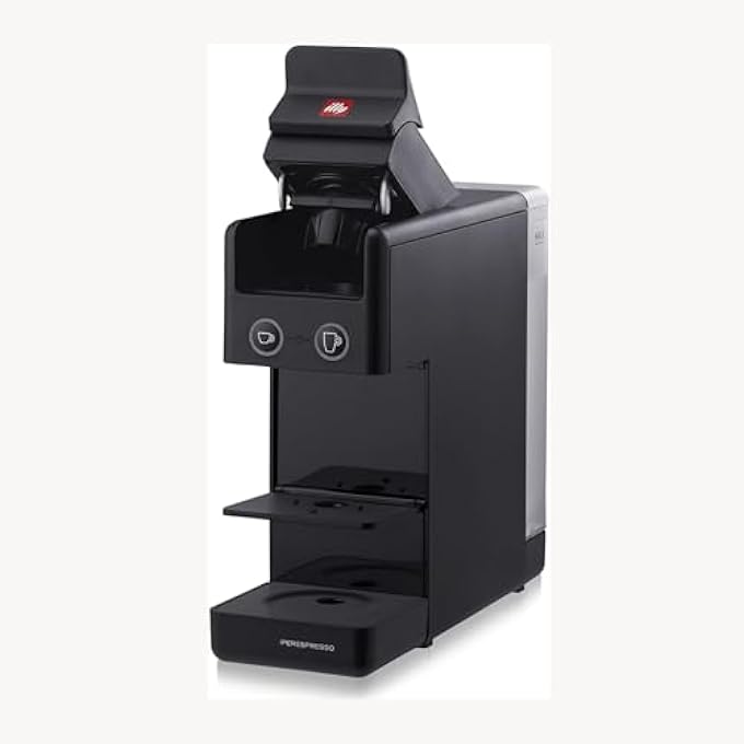 Illy Y33 Black Iperespresso Coffee Machine With White Milk Frother Bundle Pack - Image 3
