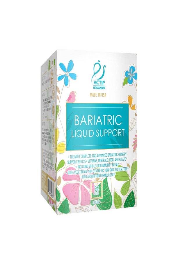 ACTIF Organic Bariatric Liquid Multivitamin with 25+ Organic Vitamins and Minerals for Bariatric Surgery, Advanced Formula - 90 count Pack of - Image 5