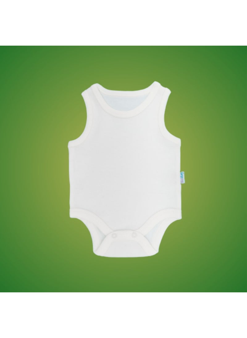 5-Piece Baby Undershirt Bodysuit with Snap Fasteners White 100% Cotton - White Baby Bodysuit - pzsku/Z45B776157ABB12AB4C29Z/45/_/1725790414/1584e8fc-5c19-40a4-adec-175177cece5a