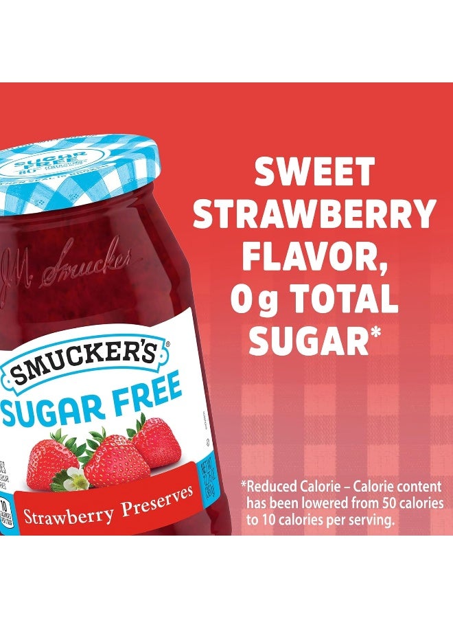 Smucker's Sugar Free Strawberry Preserves  - Image 4