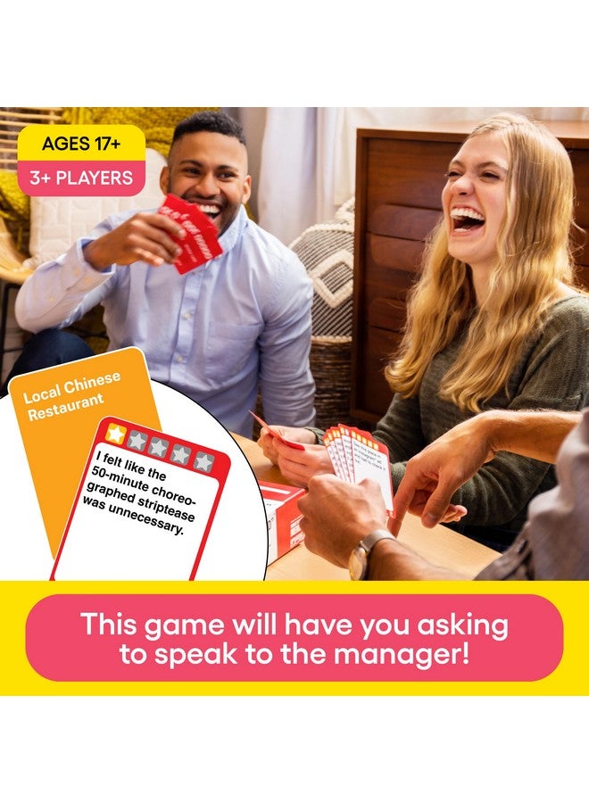 WHAT DO YOU MEME? Over-Rated - The Game of Ridiculous Reviews - Adult Party Games for Social Gatherings - Image 3