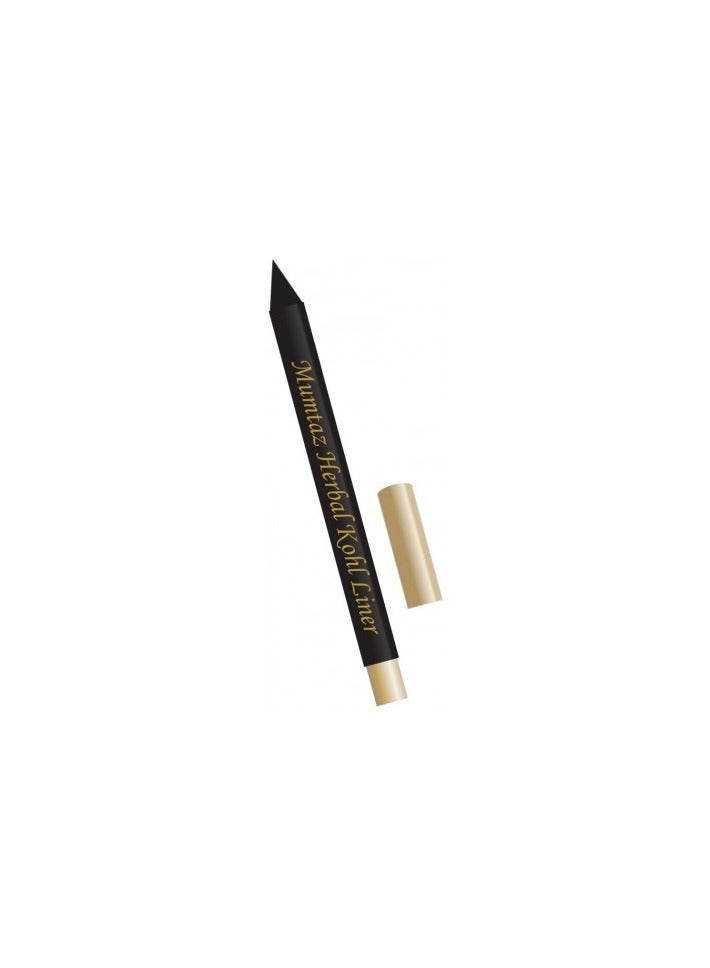 Khojati Mumtaz Herbal Kohl Liner Classic Pure Indian Kajal 1g Lasts Upto 10Hrs Does Not Smudge Or Streak - Image 2