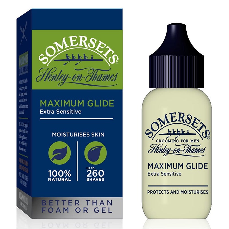Somersets USA Sensitive Shave Oil, 1.2 fl. oz. Liquid - Image 1