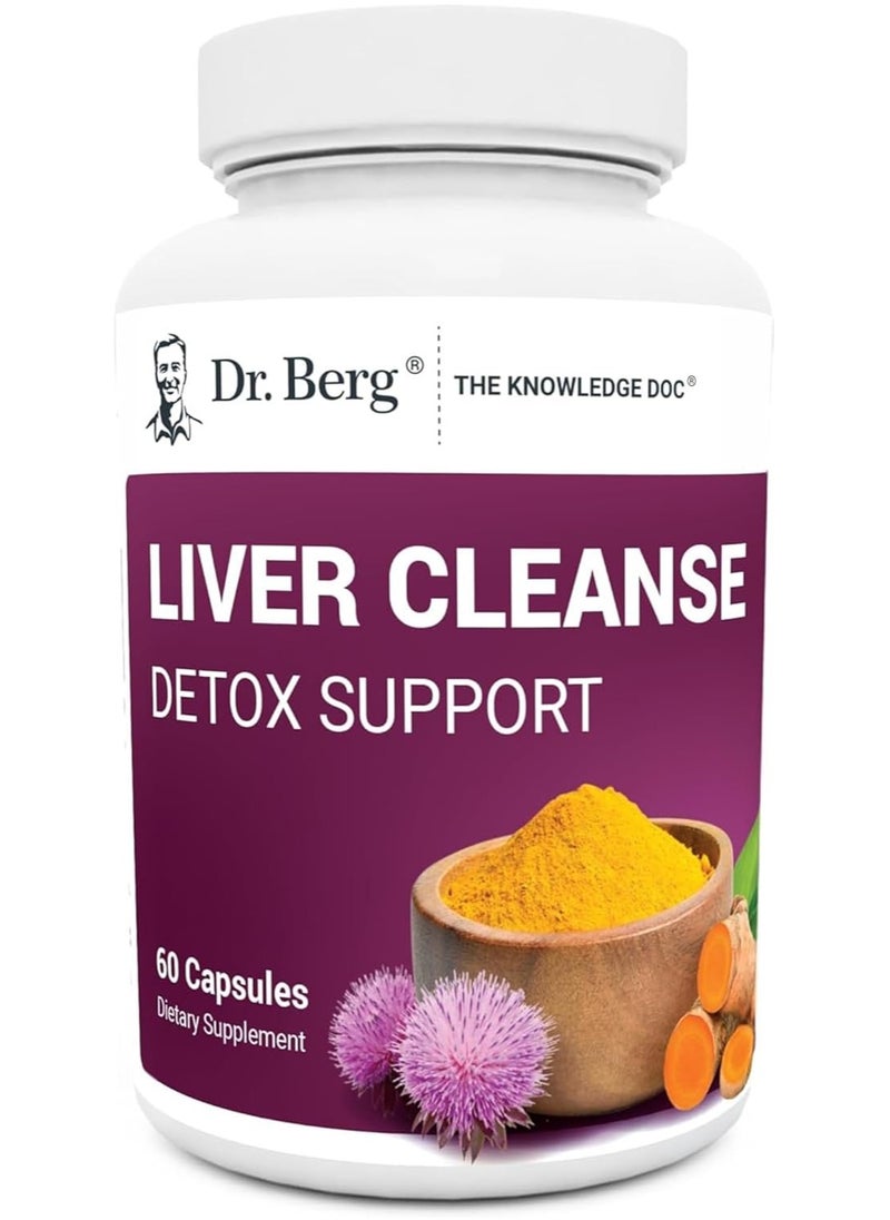 Dr. Bergs Nutritionals - Liver Cleanse Detox Support, 60 Capsules - Image 1