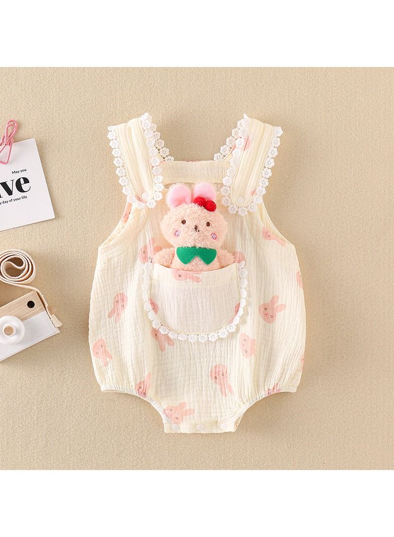 Loquat Baby Summer Thin Bodysuit - Image 1
