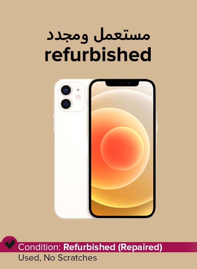 Apple Refurbished - iPhone 12 Mini 64GB White 5G With Facetime - International Version - Image 1