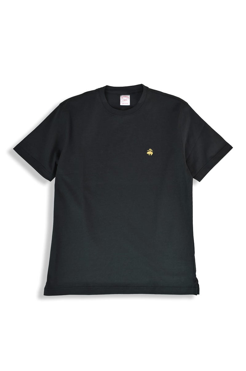 Brooks Brothers تي شيرت كرو من بروكس براذرز للرجال مقاس L باللون الأسود