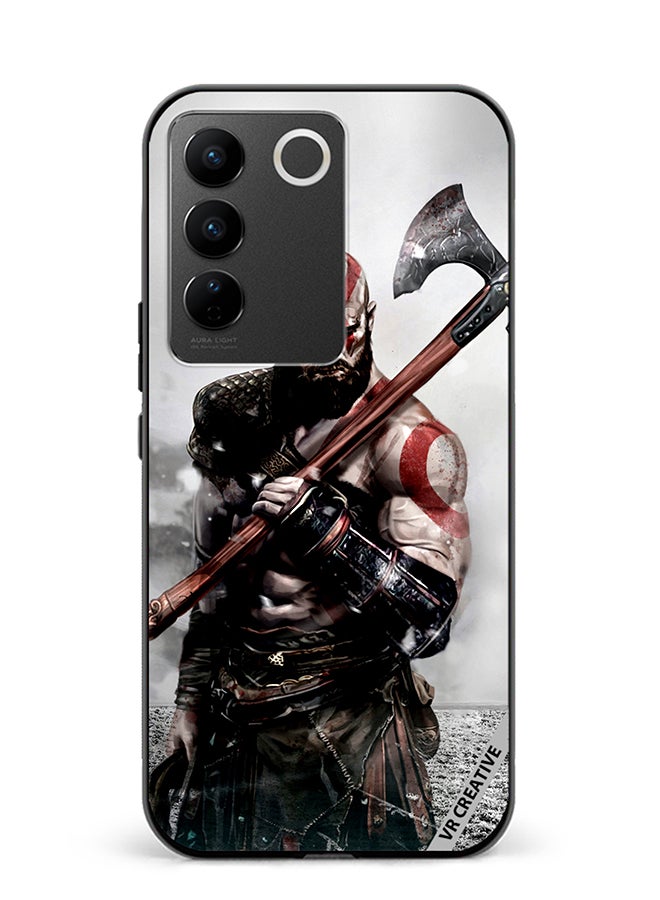 VR CREATIVE Protective Case Cover For Vivo V27e God Of War Movie Design Multicolour - Image 1