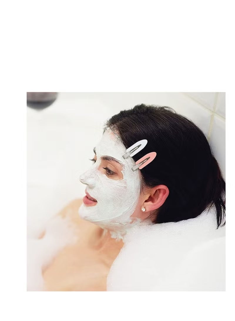 Gecomo 12 Pcs No Crease Hair Clips - 6 Assorted Colors, No Bend/Curl Design, Perfect for Makeup, Styling & Daily Use - Image 3