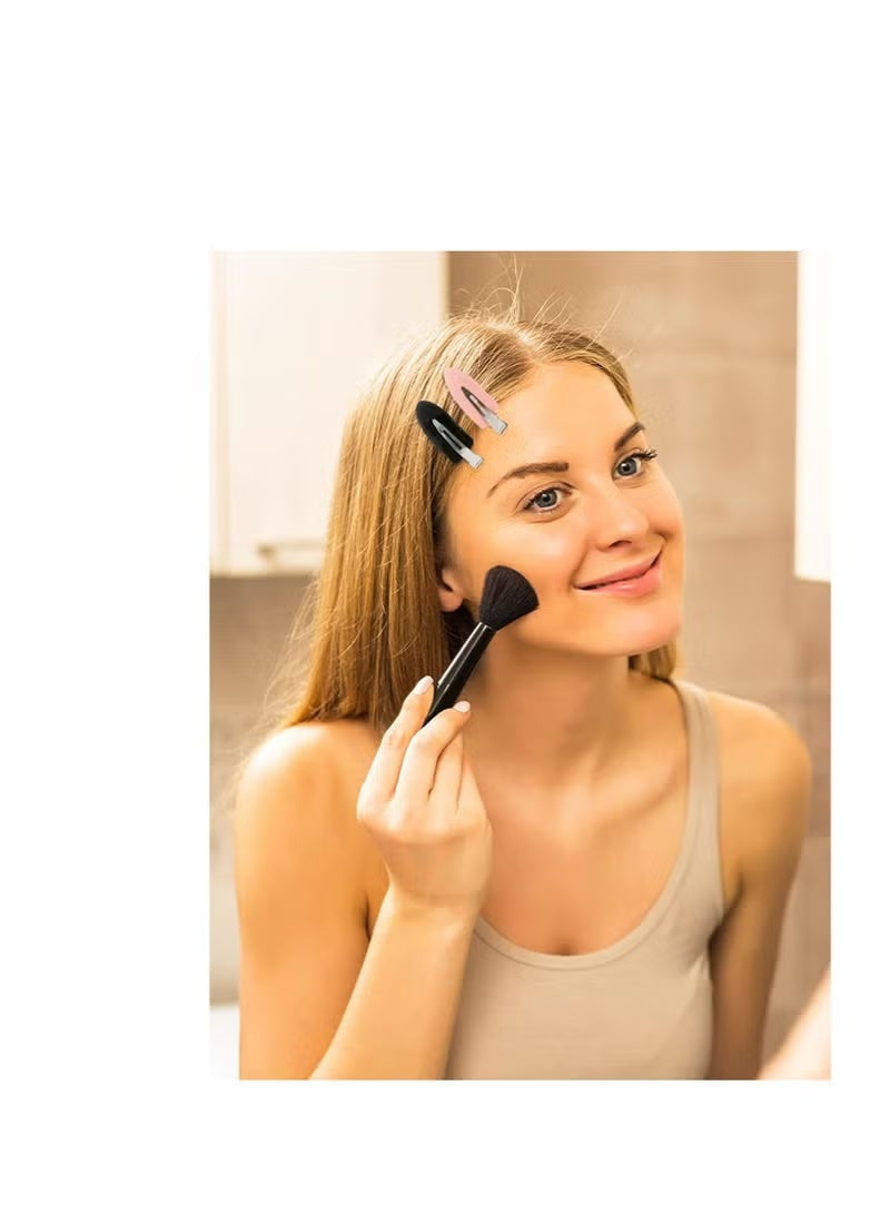 Gecomo 12 Pcs No Crease Hair Clips - 6 Assorted Colors, No Bend/Curl Design, Perfect for Makeup, Styling & Daily Use - Image 4