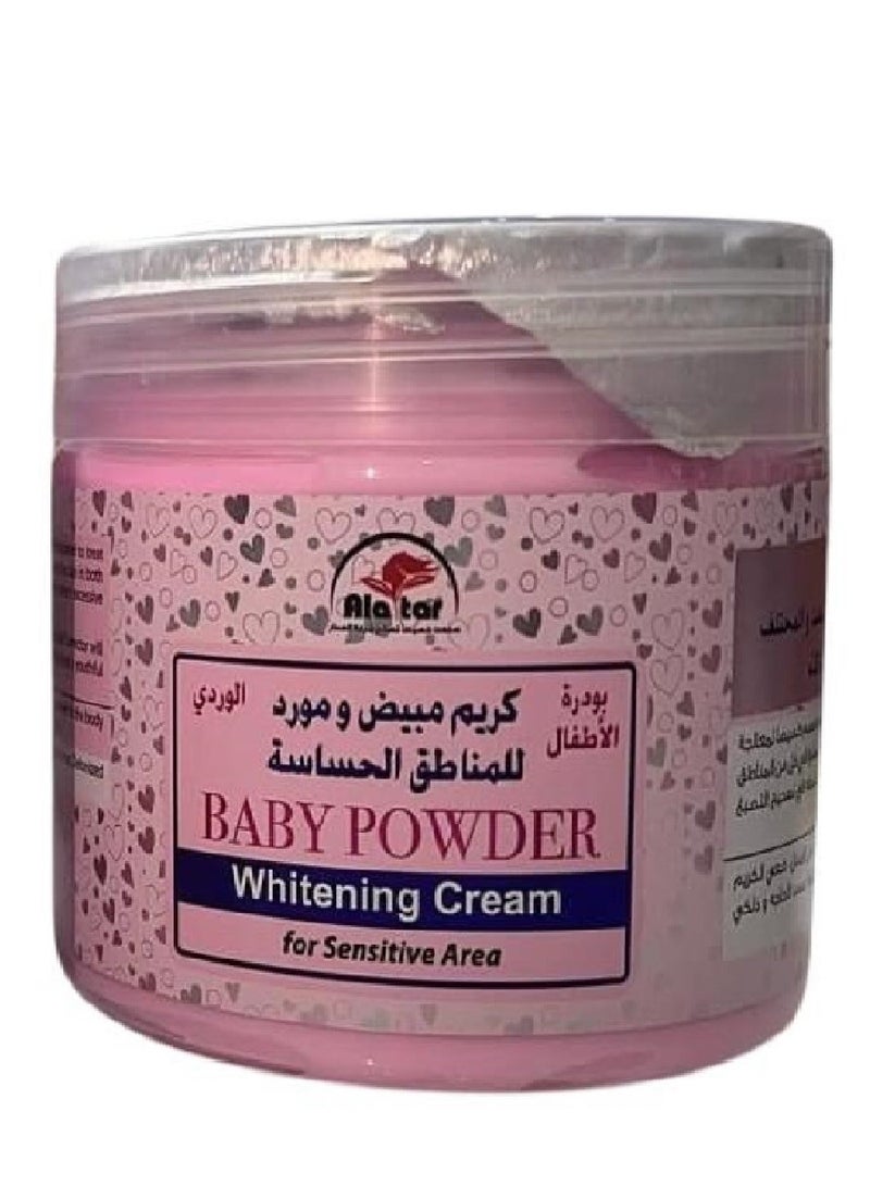 العطار كريم بودرة الأطفال مبيض ومورد للمناطق الحساسة 360 مل - Image 2