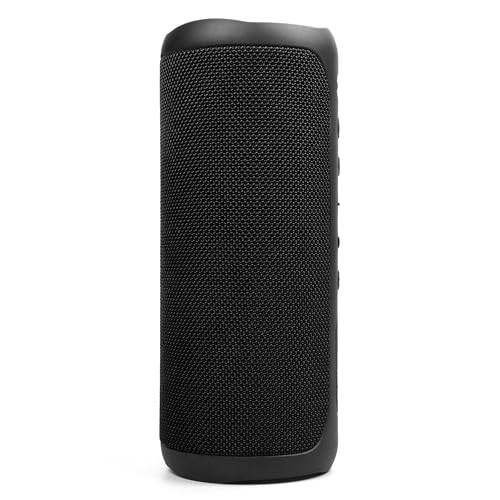 SOWO Wireless Waterproof Bluetooth Speaker - Portable Speaker Loud with Built-in Subwoofer and Tweeter, Extra Bass, Stereo Sound, IP67, Colorful Lights for Party, Outdoor, Camping - Black - Image 2