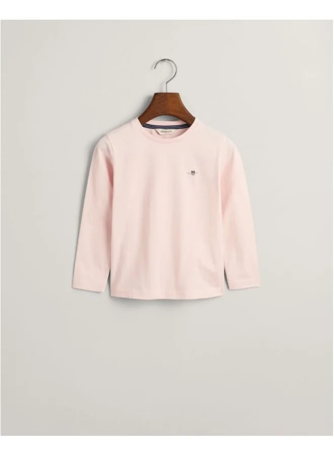 غانت Gant Kids Shield Long Sleeve T-Shirt