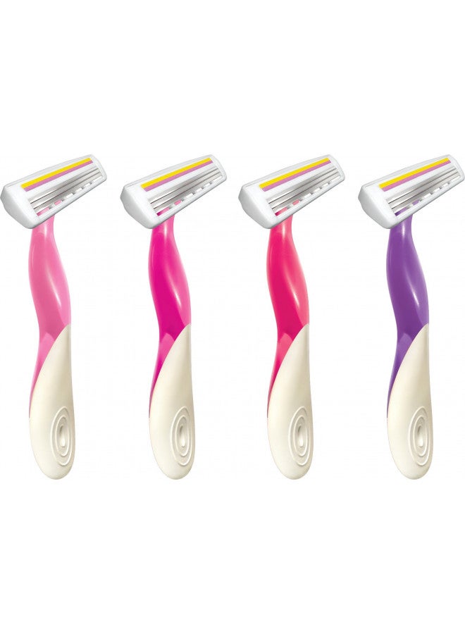 BIC Soleil Twilight Disposable Razor, Women, 4-Count (Pack of 6) - Image 2