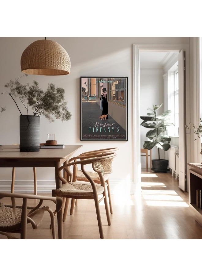 Home Trove Poster Master Breakfast At Tiffany'S Movie Poster - Audrey Hepburn Print - Fashion Art - Gift For Men, Women & Fan - Classic Decor For Home Theater, Bedroom, Office Or Studio - 8X10 Unframed Wall Art - Image 5