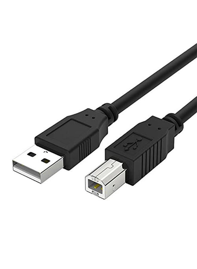 storel Deskjet Cable for Printer DeskJet 2755 Printer Cable Compatible with HP DeskJet 2722/2755/3630/3755/3752,DeskJet Plus 4155,OfficeJet 3830, 4650,5255,5260 USB Printer Cable 10 Feet - Image 1