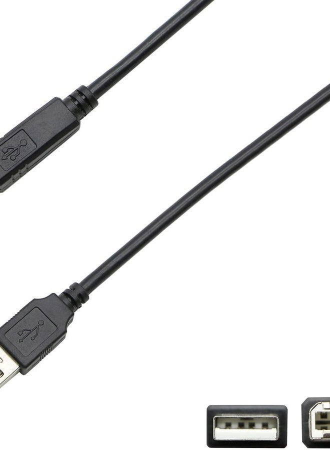 storel Deskjet Cable for Printer DeskJet 2755 Printer Cable Compatible with HP DeskJet 2722/2755/3630/3755/3752,DeskJet Plus 4155,OfficeJet 3830, 4650,5255,5260 USB Printer Cable 10 Feet - Image 3