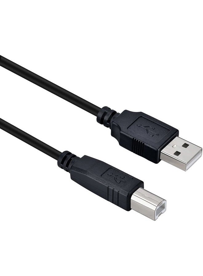 storel Deskjet Cable for Printer DeskJet 2755 Printer Cable Compatible with HP DeskJet 2722/2755/3630/3755/3752,DeskJet Plus 4155,OfficeJet 3830, 4650,5255,5260 USB Printer Cable 10 Feet - Image 2