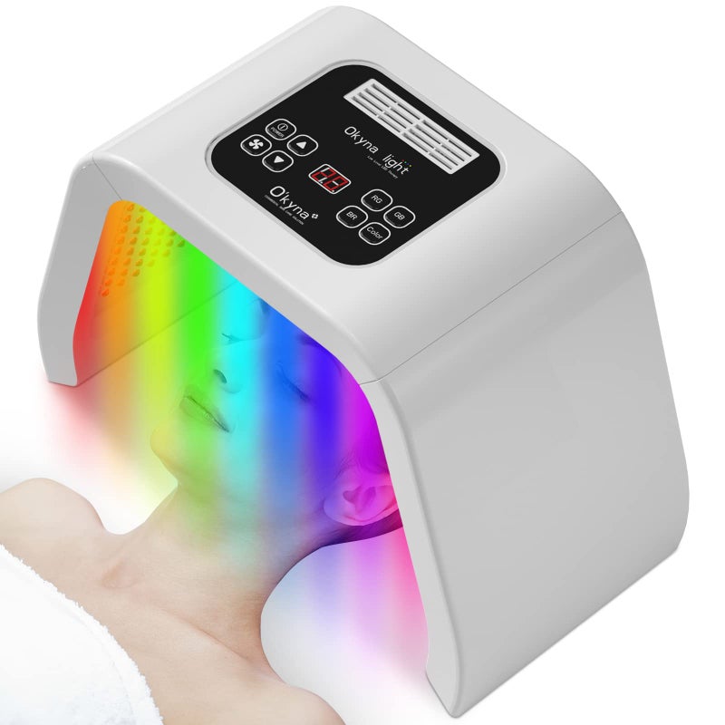 Okyna Okyna 7 in 1 LED Light Therapy Device for Face Red Light Therapy Mask Professional Photon SPA Beauty Salon Beauty Machine