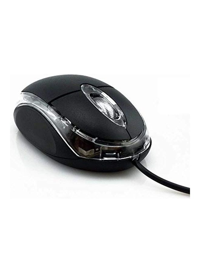 ANRANK UM2030AK Black USB Optical 3-Button 3D Mouse Scroll Wheel LED Light Mouse Mice for PC Laptop Computer - Image 2