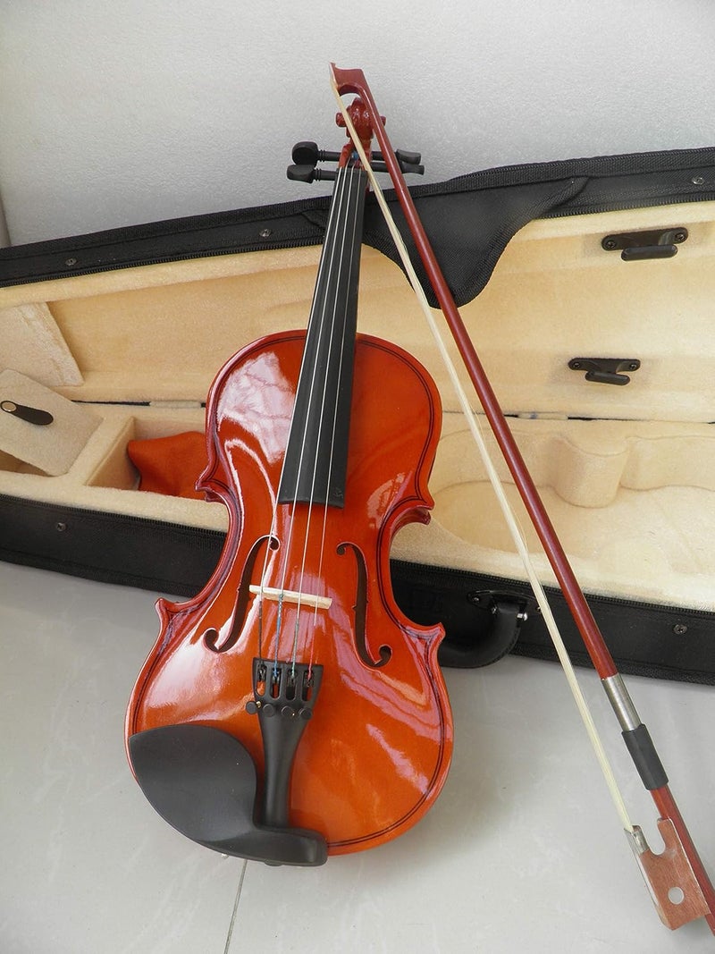 Children Violin 1/8 with Case and Bow (Brown)