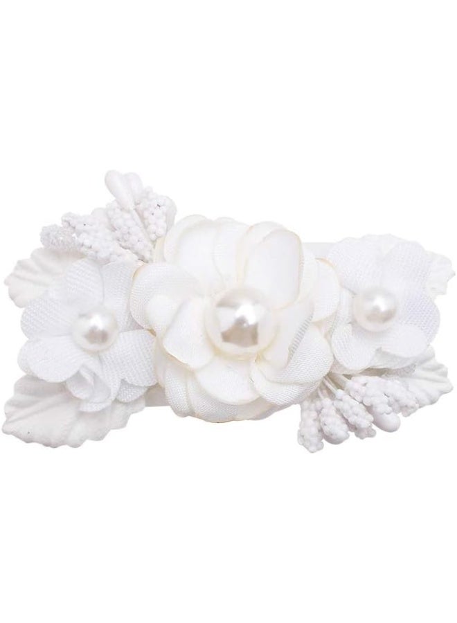 mligril Baby Girls Flower Hair Clips 3pcs Hair Bows Alligator Barrettes for Infant Toddler - Image 4
