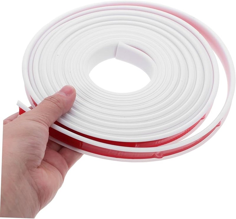 White Self Adhesive U Shape Edge Banding for Furniture Cabinet Repair Table Shelf Trim - Image 5