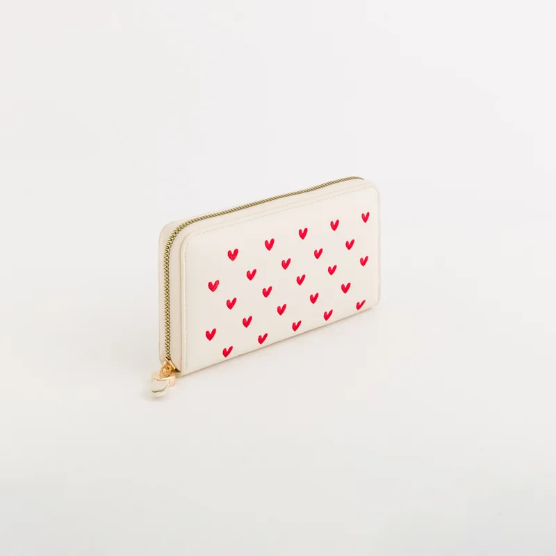 CARPISA Women's Leather Wallet Lilia Wallet V2 Butter/Lipstick Red