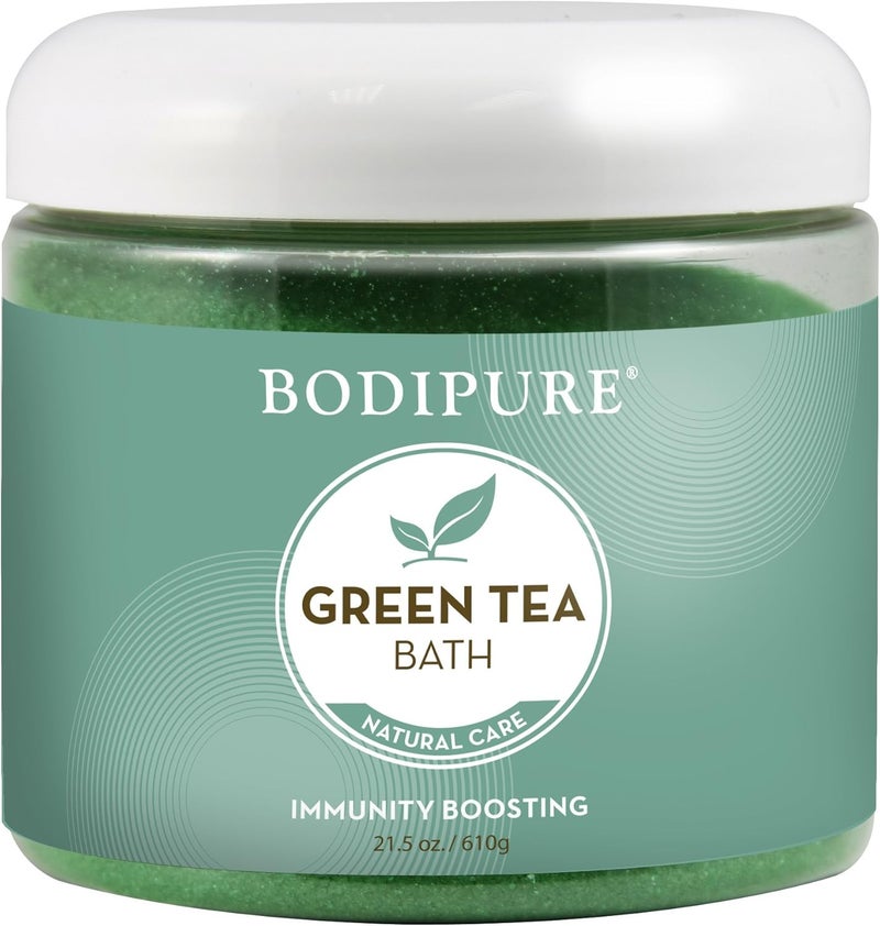BODIPURE Green Tea Body Bath Rich in Antioxidants and Healing Properties of Green Tea to Cleanse and Refresh Skin Great for Professional Use 215 Ounce - Image 1
