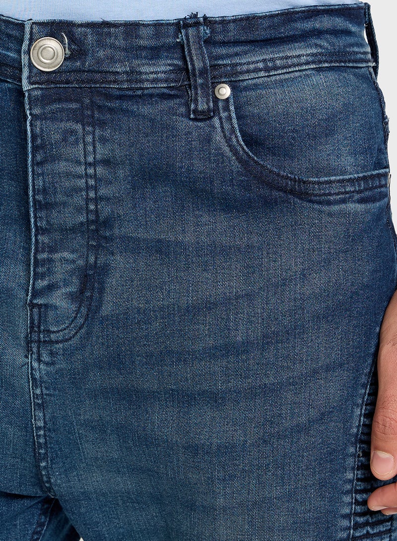 BRAVE SOUL Denim Skinny Fit Jeans - Image 3