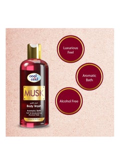 Cool & Cool Cool & Cool Musk Body Wash 250 ML-Enriched with Vitamin E, Soft, Creamy and Moisturizing  - Image 3