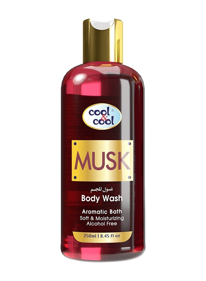 كول اند كول غسول الجسم كول آند كول مسك 250 مل غني بفيتامين E، ناعم وكريمي ومرطب - Image 1