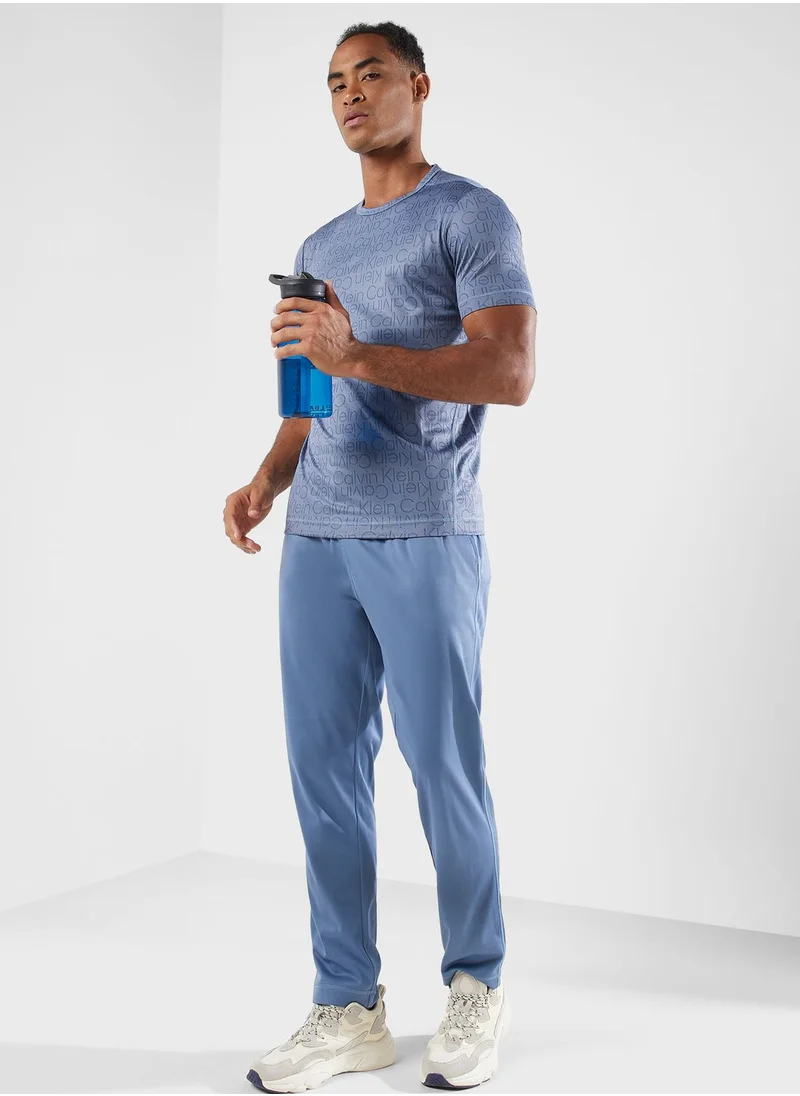Calvin Klein Sports Logo Knit Sweatpants