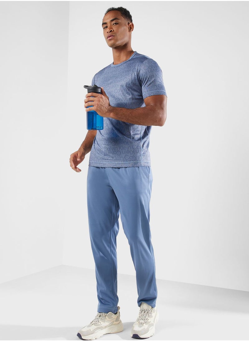 Calvin Klein Sports - Logo Knit Sweatpants - Image 1