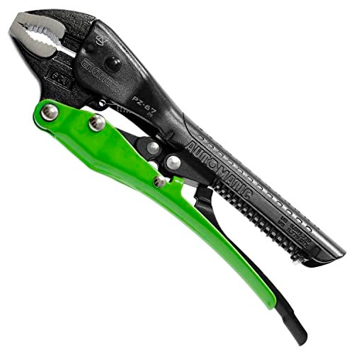 ENGINEER PZ-67 Auto Locking Pliers with Screw Remover, Screw Saurus VP-4 Crushed/Rusted Screw Remover For φ0.1-0.37 inches (3-9.5 mm) - Image 1